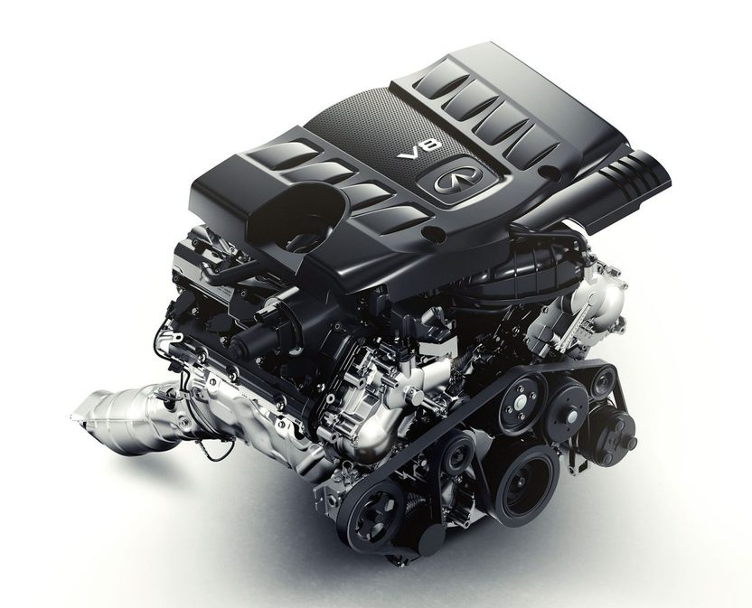 Двигатель VK56VD с непосредственным впрыском топлива (DIG)
Устанавливается на Infiniti QX80 и Nissan Patrol